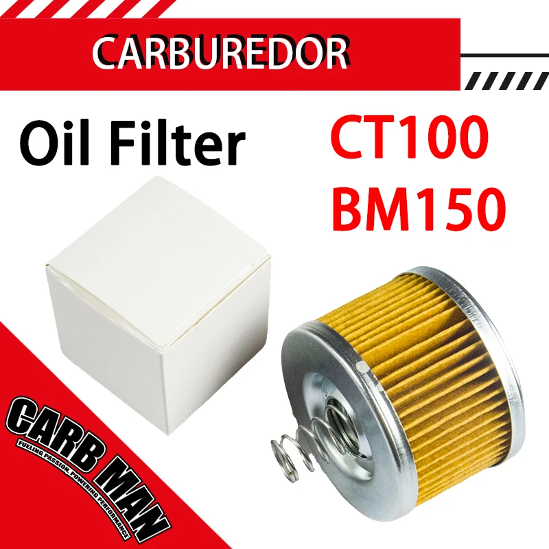 Motorcycle Oil Filter - Filtro dell'olio per moto con molla,