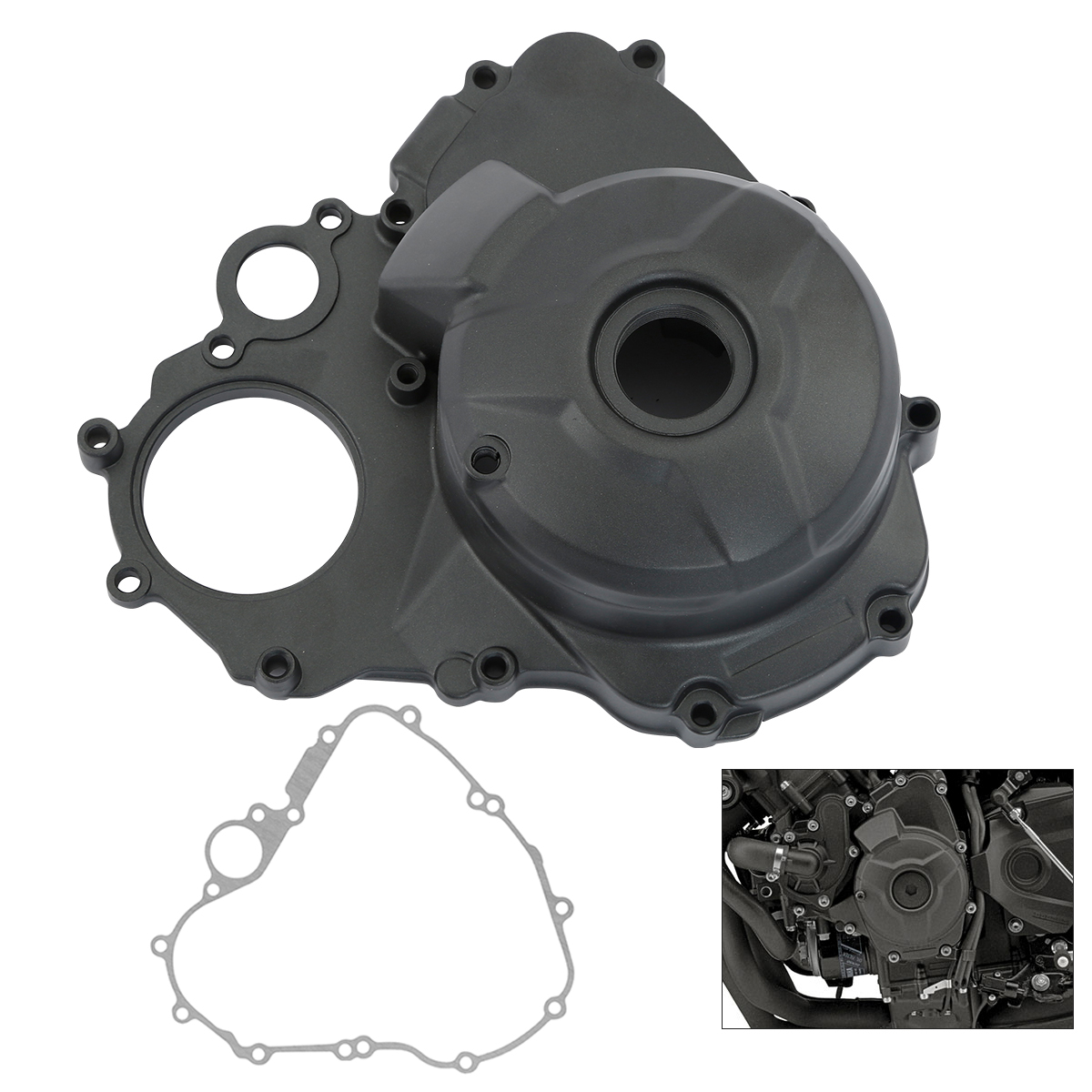 Motorcycle Stator - Sinistra Statore Magneto Motore Carter Copertura