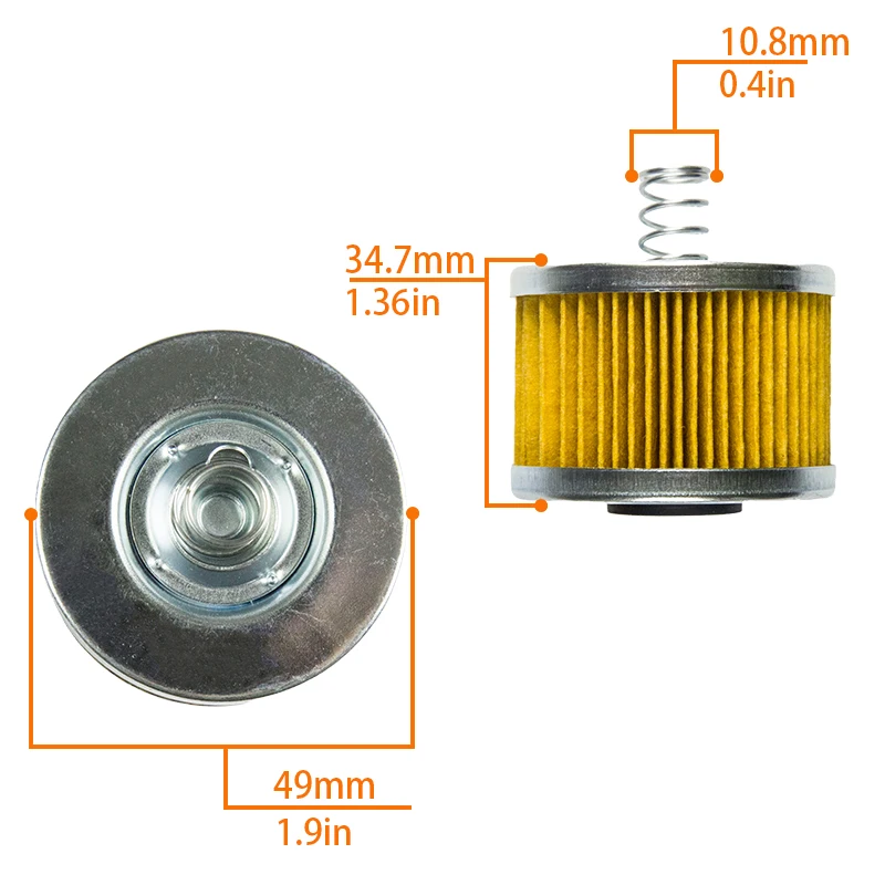 Filtro dell'olio per moto con  - Motorcycle Oil Filter recensione e prezzo