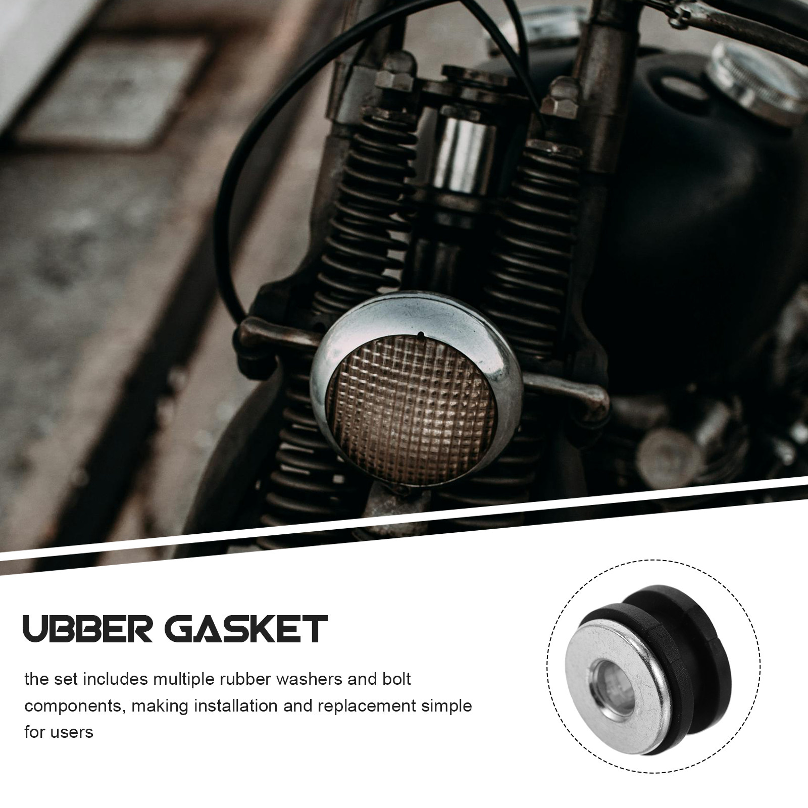 Set di 10 guarnizioni in gomma - Motorcycle Gasket recensione e prezzo