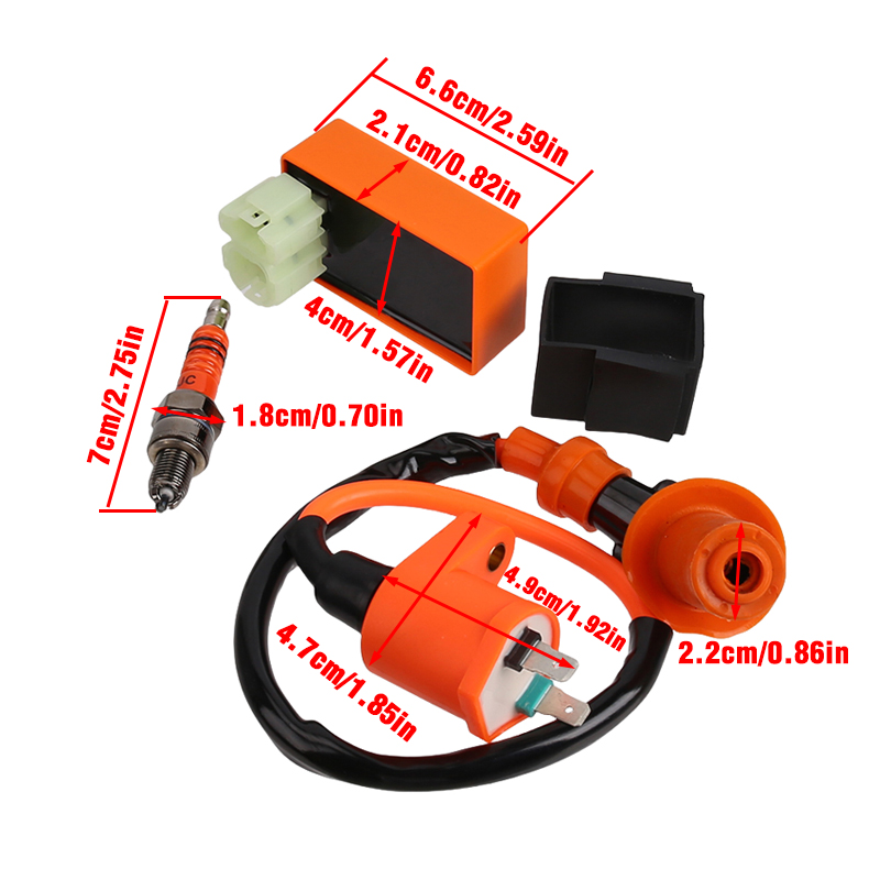 Kit di bobine di accensione ad - Motorcycle Spark Plug recensione e prezzo